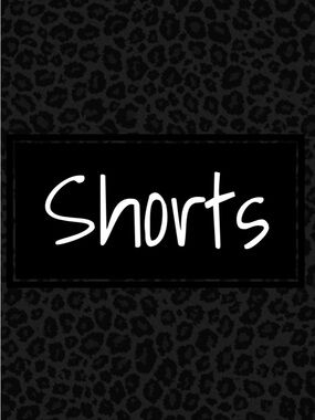 Shorts Section